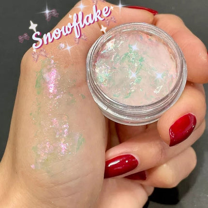Inked Doll Cosmetics - SNOWFLAKE “Ice Glacier” Gel Flakes