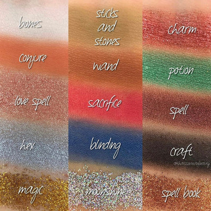 Curst Kosmetics - Spell Book - Eyeshadow Palette