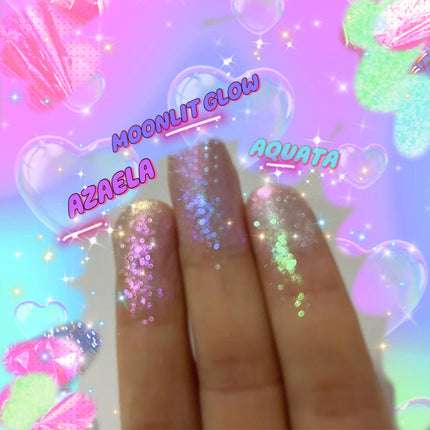 Inked Doll Cosmetics - MERMAID MAGIC Pastel *UV* Highlighter COLLECTION