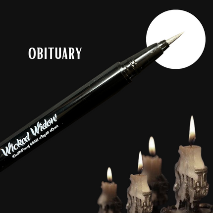 Wicked Widow Beauty - Deathproof Metallic Liquid Liner Pens