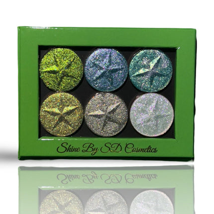 Shine By SD - Mean Greens Pop Up Palette