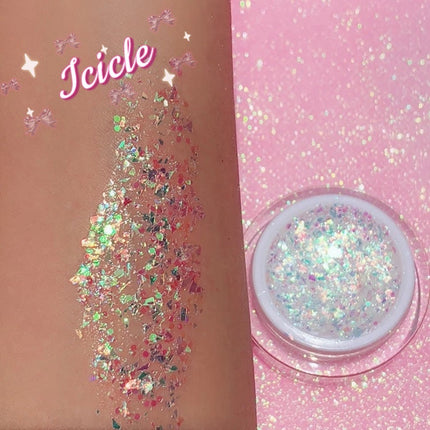 Inked Doll Cosmetics - ICICLE “Ice Glacier” Gel Flakes