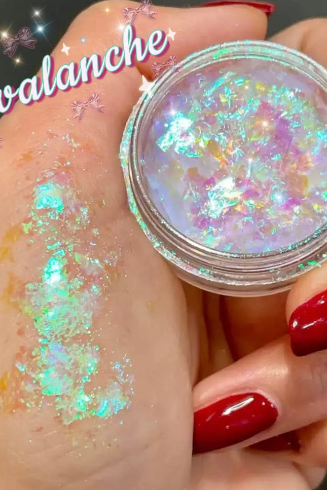 Inked Doll Cosmetics - AVALANCHE “Ice Glaciers” Gel Flakes