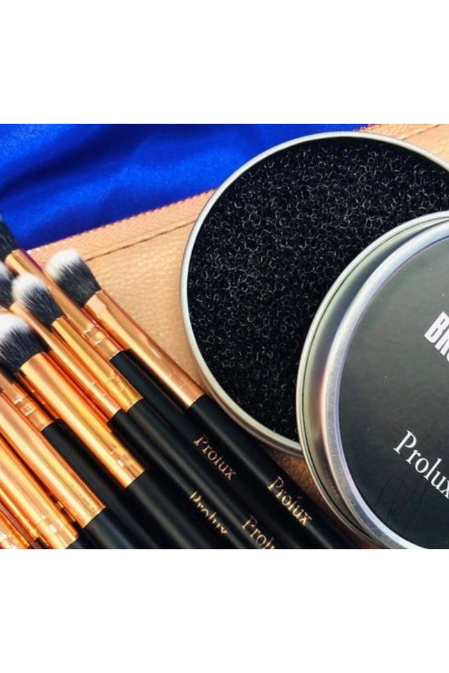 Prolux Cosmetics - Deluxe 12 Piece Eye Makeup Brush Set