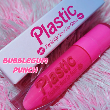 Inked Doll Cosmetics - *BUBBLEGUM PUNCH* PLASTIC" EXPLICITLY SEXY LIP GLOSS
