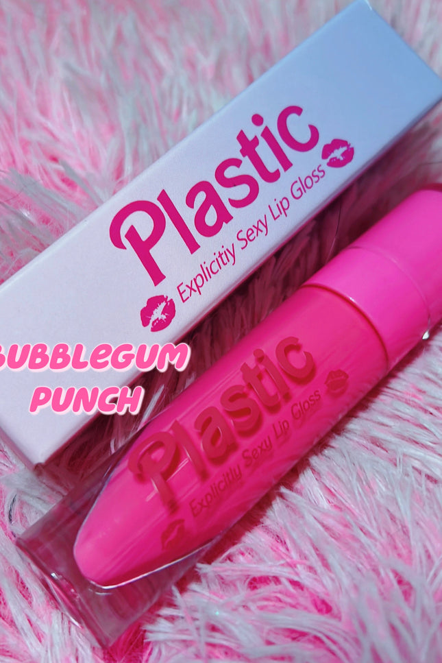 Inked Doll Cosmetics - *BUBBLEGUM PUNCH* PLASTIC" EXPLICITLY SEXY LIP GLOSS