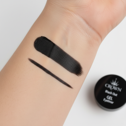 Crown Brush - Gel Eyeliner Black GLP03