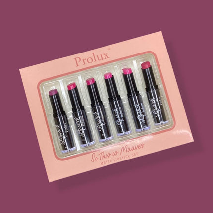 Prolux Cosmetics - So This Is Mauves Matte Lipstick Set