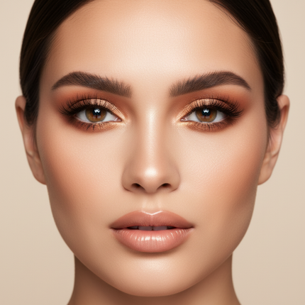 Crown Brush - GOLDEN PEACH EYESHADOW PALETTE CP15