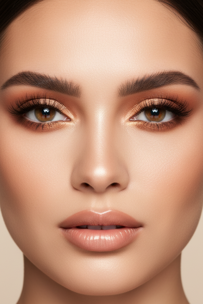 Crown Brush - GOLDEN PEACH EYESHADOW PALETTE CP15