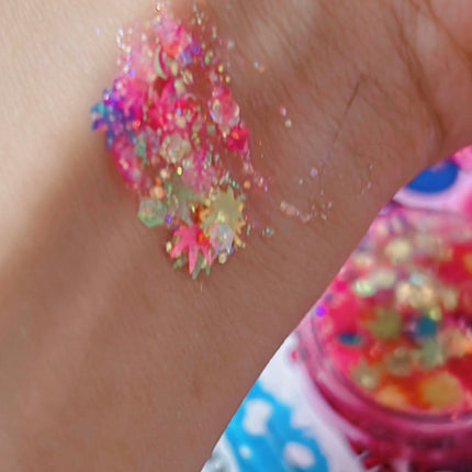 Inked Doll Cosmetics - Kaleidoscope 420 Glitter Gel