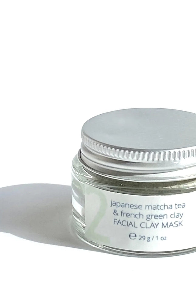 by valenti® - Japanese Matcha Tea & French Green Clay Facial Mask with French green clay + Vitamin C + Spirulina extract