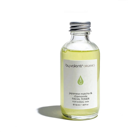 by valenti® - Japanese Matcha & Chamomile Facial Toner for Normal Skin with Hydrolats + Witch Hazel + Japanese Matcha Extract