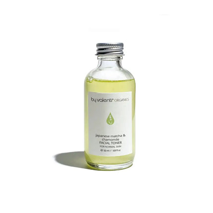 by valenti® - Japanese Matcha & Chamomile Facial Toner for Normal Skin with Hydrolats + Witch Hazel + Japanese Matcha Extract