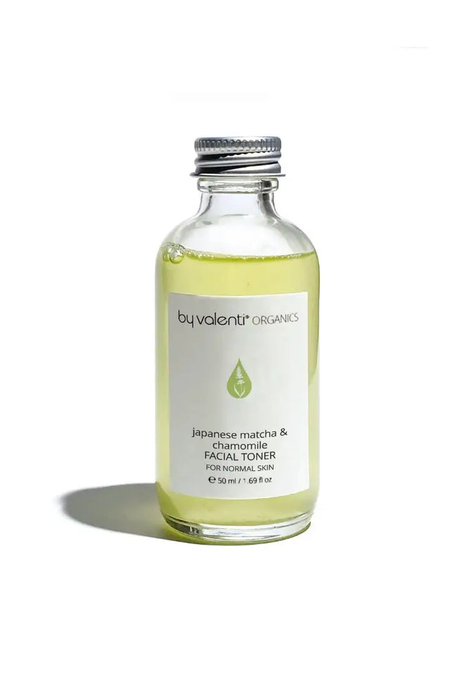 by valenti® - Japanese Matcha & Chamomile Facial Toner for Normal Skin with Hydrolats + Witch Hazel + Japanese Matcha Extract