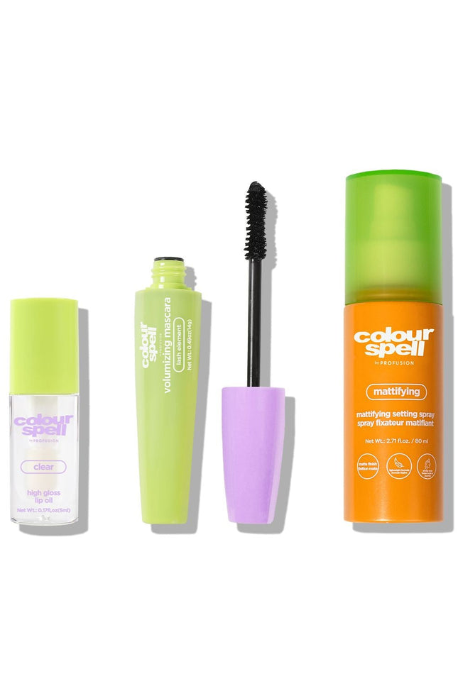 ColourSpell - No Filter Needed Collection- Setting, Lip Oil & Mascara