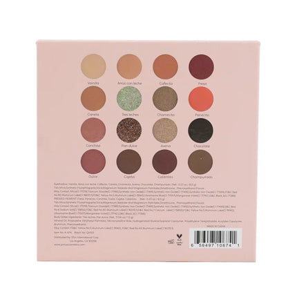 Prolux Cosmetics - You're the Concha To My Cafecito Eyeshadow Palette