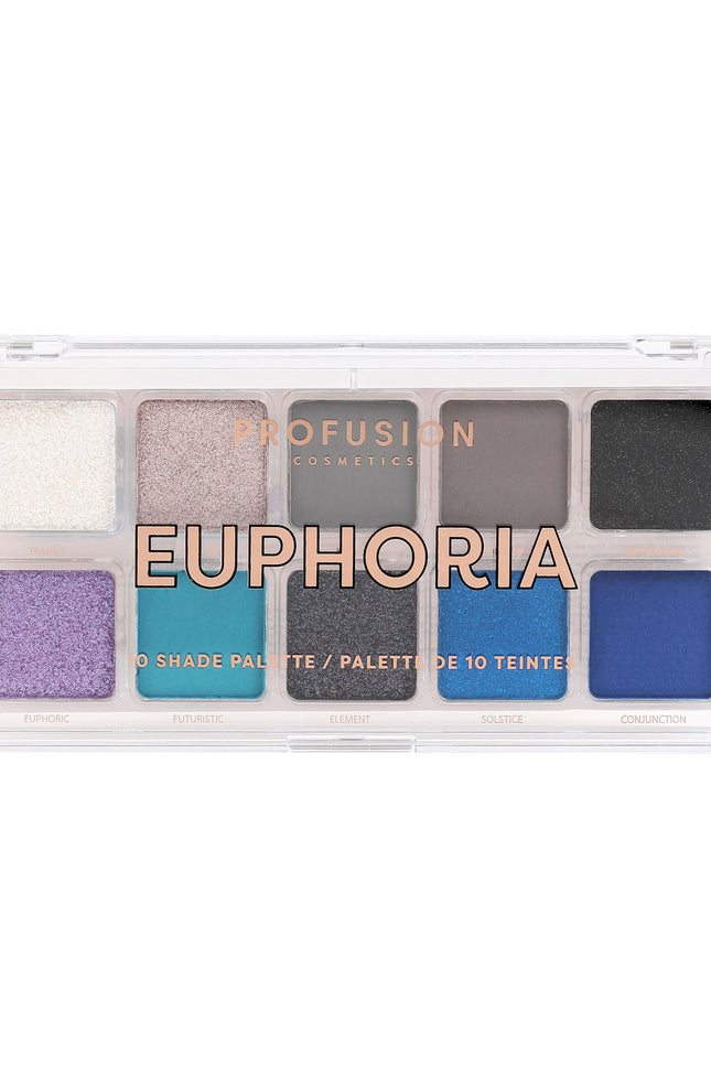 Profusion Cosmetics - Essentials 10 Shade Palette – Euphoria