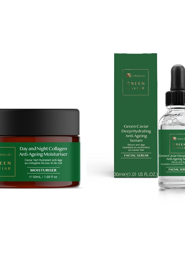skinChemists US - Dr Botanicals Green Caviar Anti-Ageing Moisturiser & Serum Kit