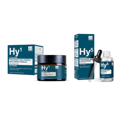 skinChemists US - Dr Botanicals Hyaluronic Acid Day Moisturiser & Eye Serum Kit