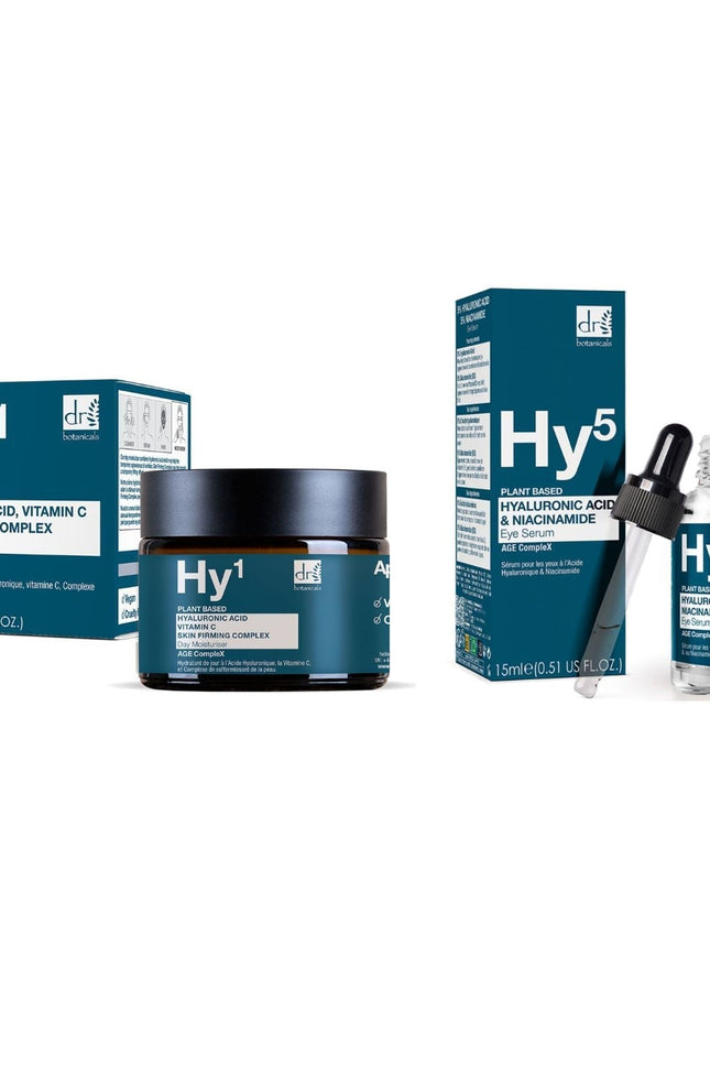 skinChemists US - Dr Botanicals Hyaluronic Acid Day Moisturiser & Eye Serum Kit