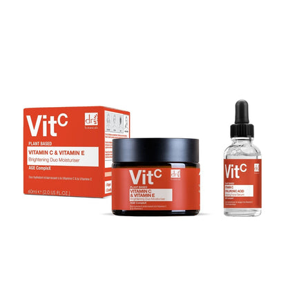 skinChemists US - Dr Botanicals Vitamin C Duo Moisturiser & Facial Serum Kit