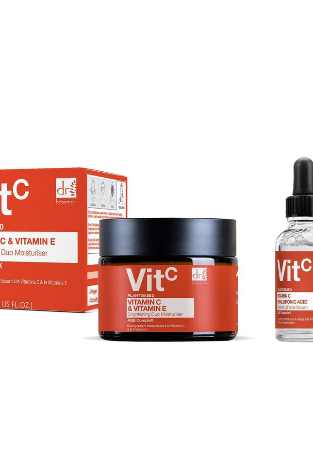 skinChemists US - Dr Botanicals Vitamin C Duo Moisturiser & Facial Serum Kit