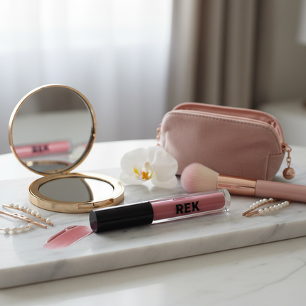 REK Cosmetics - Kitten Pink | Liquid Lipstick | REK Cosmetics