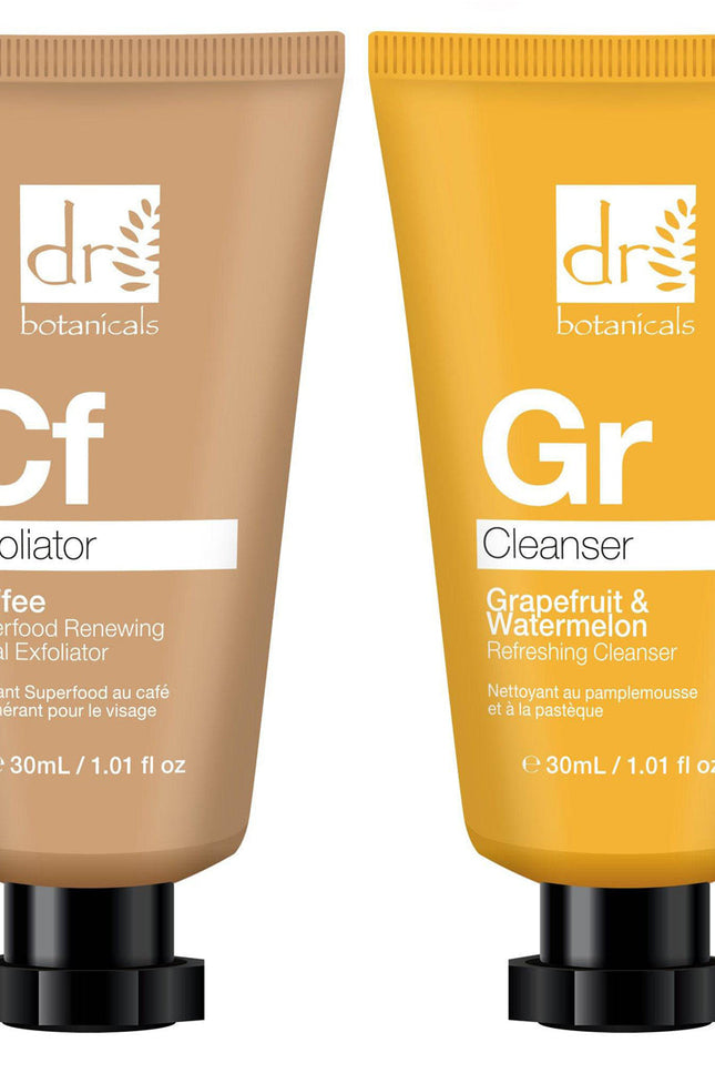 skinChemists US - Coffee Exfoliator & Grapefruit Superfood Cleansing Starter Kit