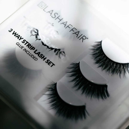 Lash Affair - The Threesome | 3 Way Strip Lash Set
