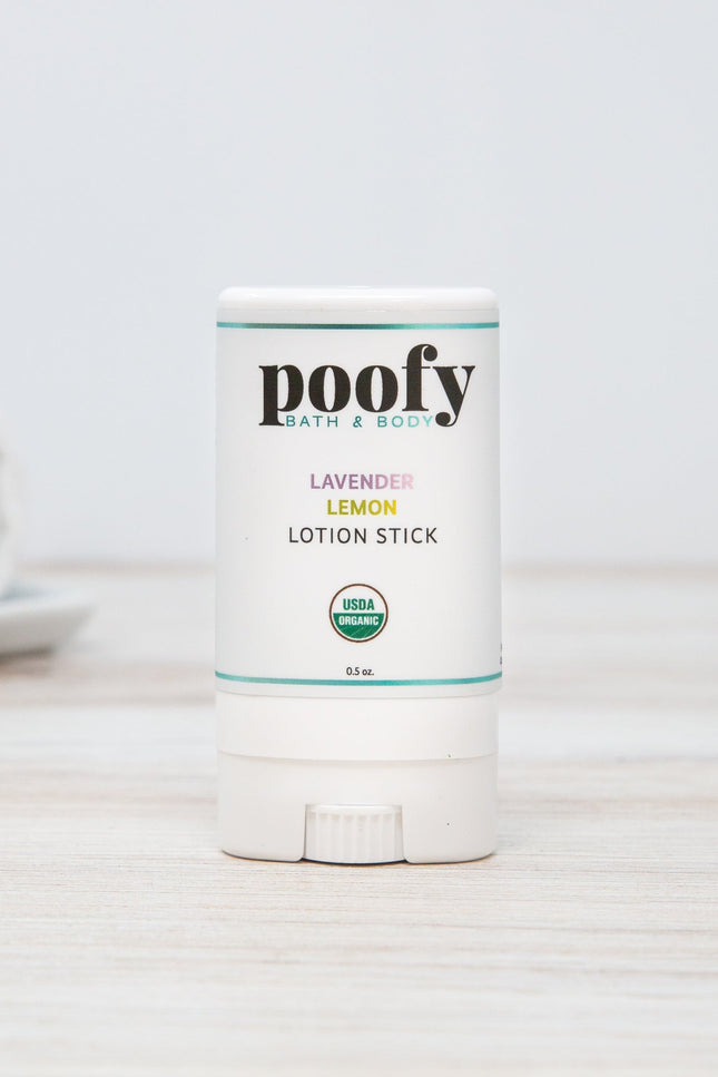 Poofy Organics - Lavender Lemon Lotion Stick Organic