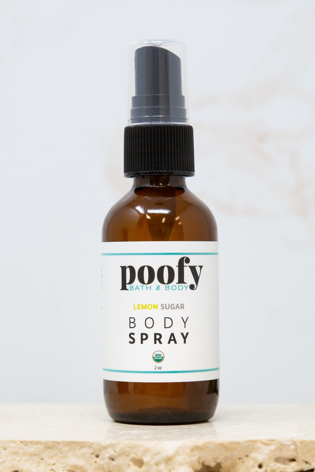 Poofy Organics - Lemon Sugar Body Spray Organic