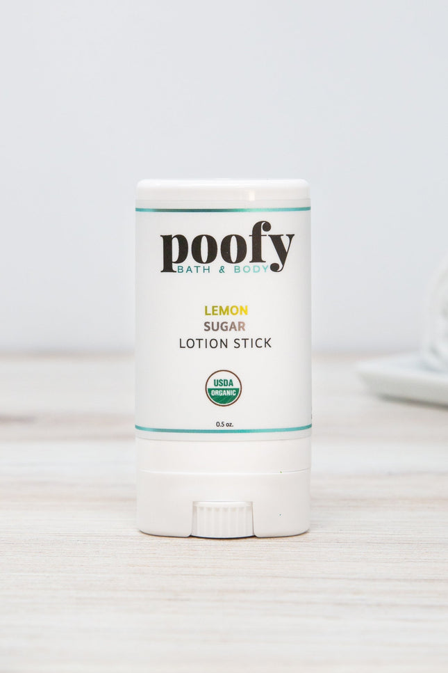 Poofy Organics - Lemon Sugar Lotion Stick Organic