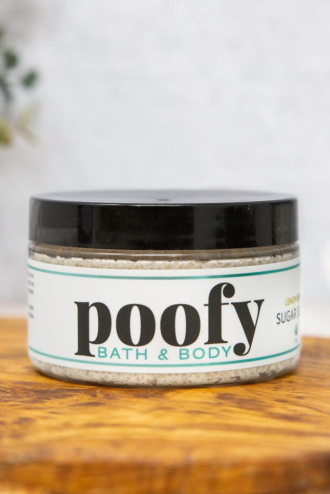 Poofy Organics - Lemon Sugar Creamy Sugar Scrub Organic