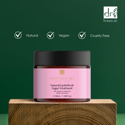 skinChemists US - Dr Botanicals Natural Lip Refresh Sugar Treatment 50ml Twin Value Savings Pack