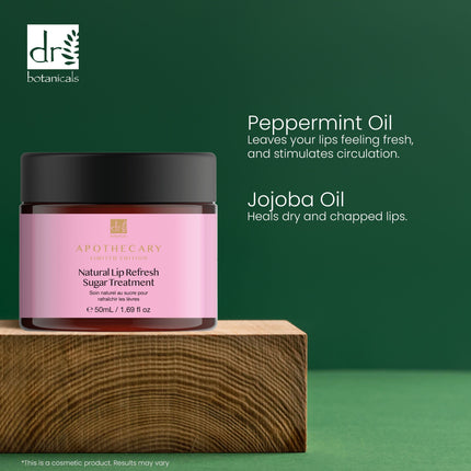 skinChemists US - Dr Botanicals Natural Lip Refresh Sugar Treatment 50ml Twin Value Savings Pack