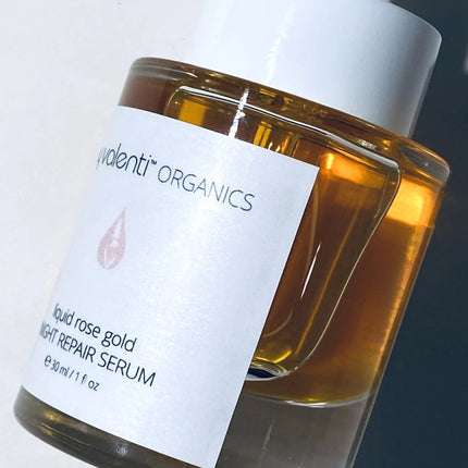 by valenti® - Liquid Rose Gold with Retinyl palmitate + CoQ10 + Tetrahexyldecyl ascorbate + Olive squalane