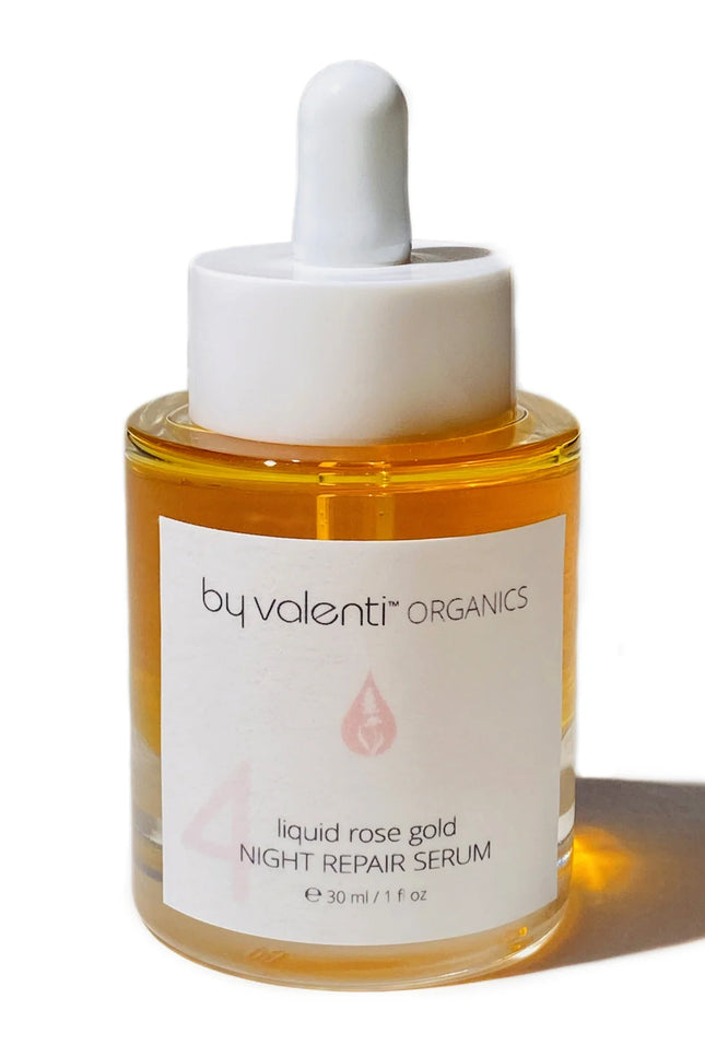by valenti® - Liquid Rose Gold with Retinyl palmitate + CoQ10 + Tetrahexyldecyl ascorbate + Olive squalane