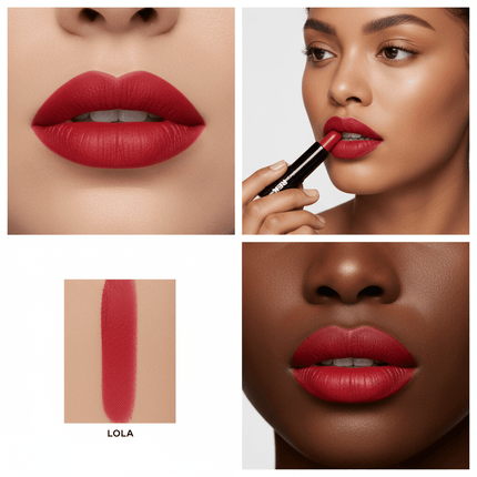 REK Cosmetics - REK Matte Lipstick — Luxury Clean, Long-Lasting Vegan Formula | REK Cosmetics