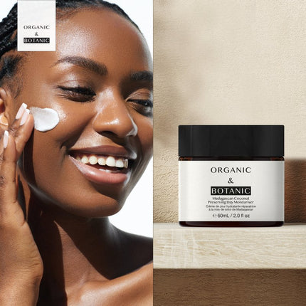 skinChemists US - Madagascan Coconut Day Cream - 60ml - Lightweight Hydration, Antioxidant Protection, & Brightening with Vitamin C for Radiant Skin