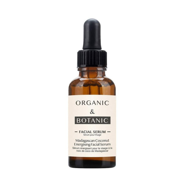 skinChemists US - Madagascan Coconut Facial Serum - 30ml - Hydrating & Soothing Serum with Aloe Vera & Vitamin E for Radiant, Nourished Skin