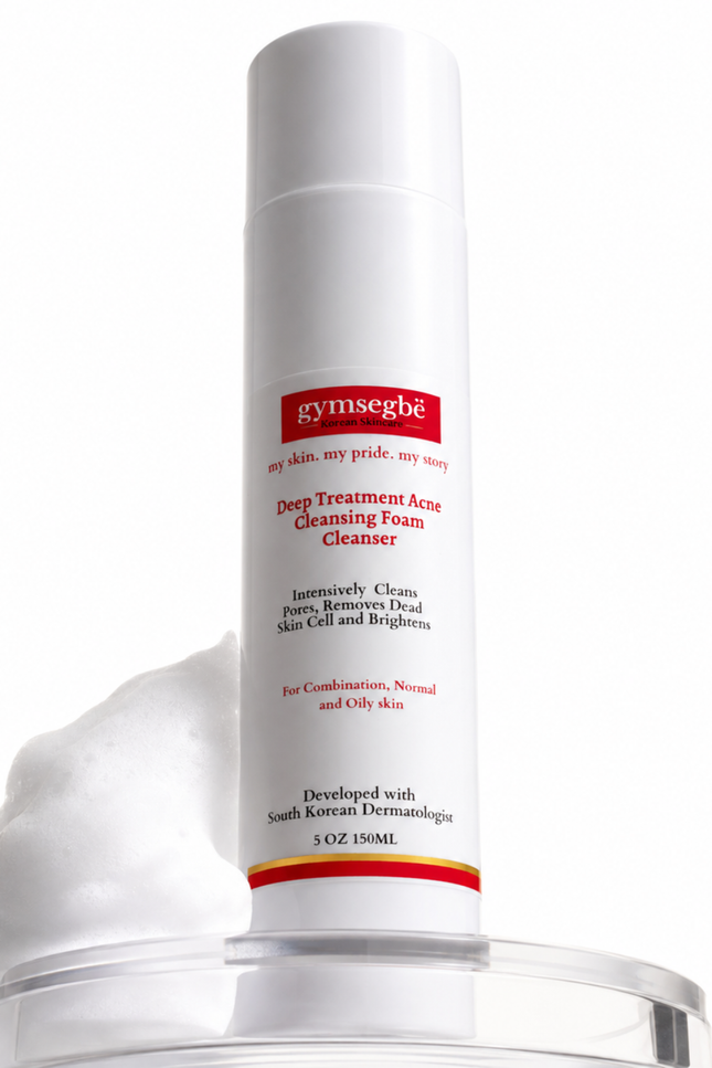 Gymsegbë - Deep Treatment Acne Cleansing Foam Cleanser