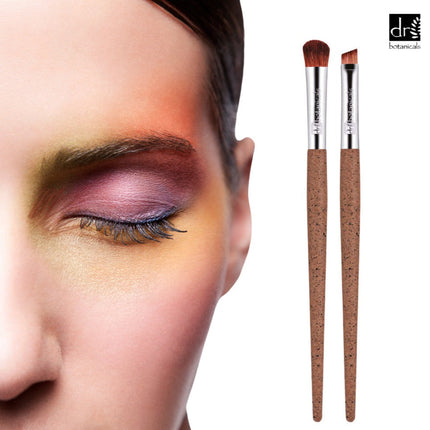 skinChemists US - Dr Botanicals Coffee Ground Set Of 2 Eye Brushes Twin Value Savings Pack