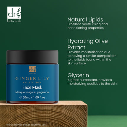 skinChemists US - Dr Botanicals Gingerlily Mask 50ml Twin Value Savings Pack