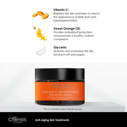 skinChemists US - skinChemists Vitamin C Brightening Orange Mask 50ml Twin Value Savings Pack