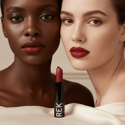 REK Cosmetics - REK Matte Lipstick — Luxury Clean, Long-Lasting Vegan Formula | REK Cosmetics