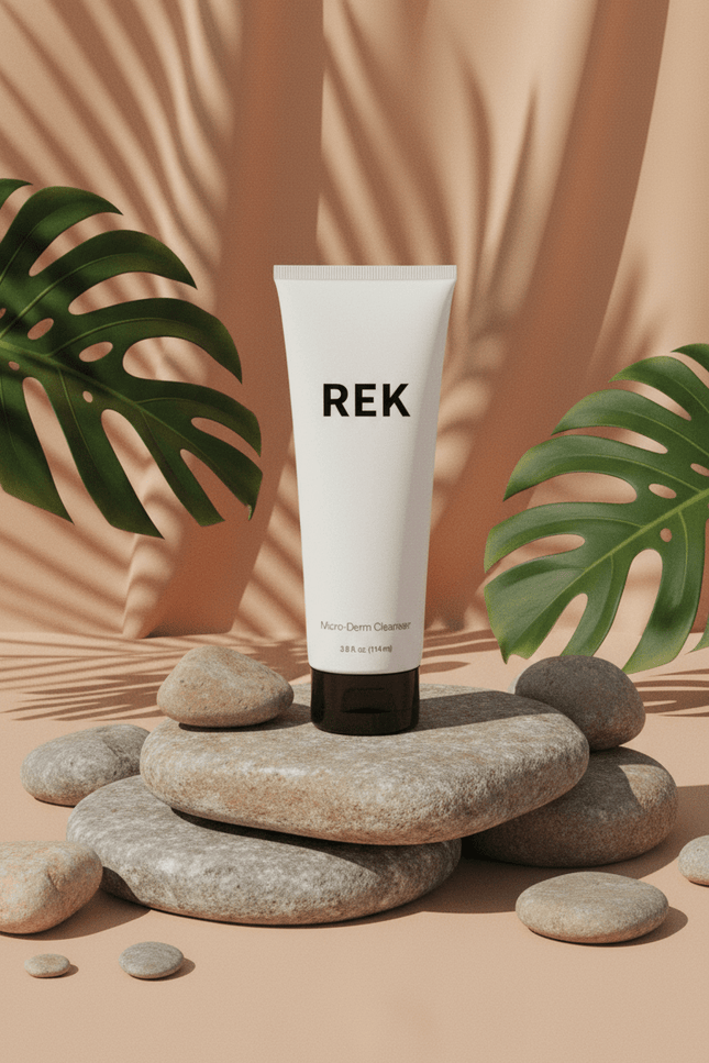 REK Cosmetics - Micro-Derm Cleanser – Exfoliating & Renewing | REK Cosmetics