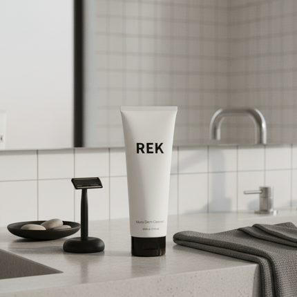 REK Cosmetics - Micro-Derm Cleanser – Exfoliating & Renewing | REK Cosmetics