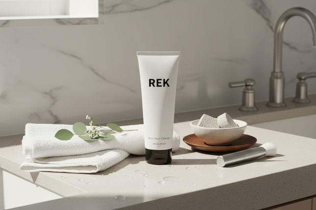 REK Cosmetics - Micro-Derm Cleanser – Exfoliating & Renewing | REK Cosmetics