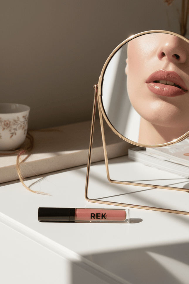 REK Cosmetics - Mink Pink | Liquid Lipstick | REK Cosmetics
